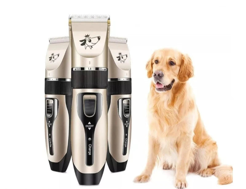 Máquina de Tosa para Cães e Gatos com Bateria Recarregável